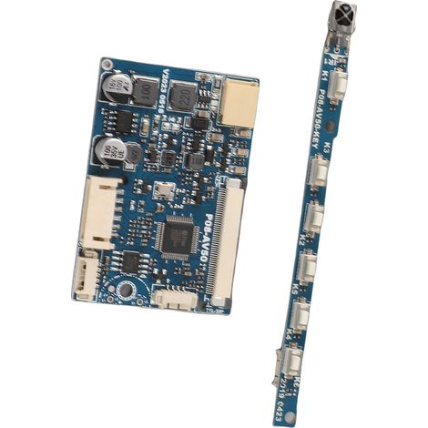 Module de carte de commande unique 50 broches, entrée de signal AV 2 canaux pour écran LCD 7/9/10,1 pouces (1/5)