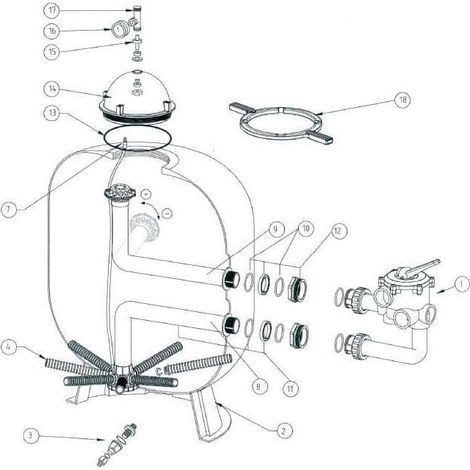 4. Crépine TR100 nouveau modèle