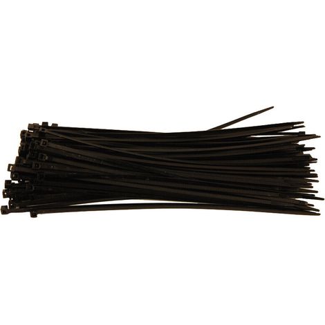 Colliers de câblage Rilsan 290mm x 4.8mm – Lot de 100 – Pour gestion de câbles en espaces confinés – Installation facile