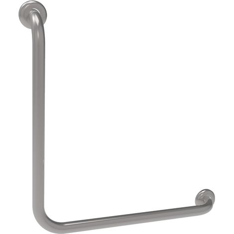 Maniglia disabili e anziani verticale 50x50 inox lucido (1/3)