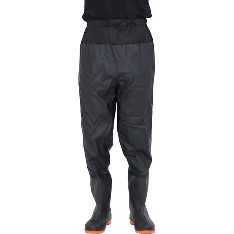 Cuissardes avec bottes noir taille 43 (1/5)