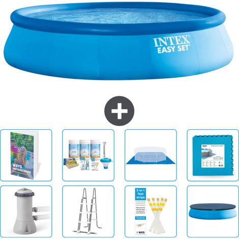 Easy Set Pool Rund - 457x107 cm - 9-teilig S536
