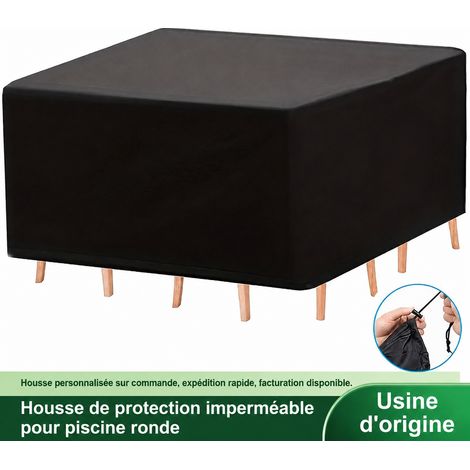 Housse de protection pour mobilier de jardin 320 × 160 × 71 cm tissu Oxford 210D imperméable 320 160 71 45 × 40 × 25 cm 500 g – Livraison gratuite (1/5)