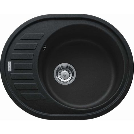 Evier Franke Rotondo Fragranit+ ROG611-62 - Onyx (1/2)