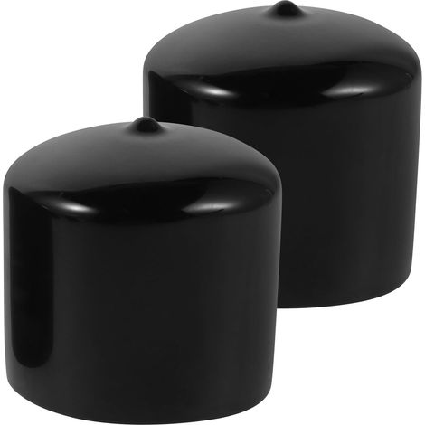 8 Pcs Trailer Bearing Rubber Dust Caps, 50Mm Id Weatherproof Grease Cover Plugs, Wheel Hub Protective Rubber Caps for Axle Spindle Bearing Replacement (1/5)