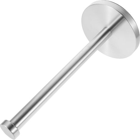 Porte-essuie-tout autoportant en acier inoxydable pour plan de (1/5)