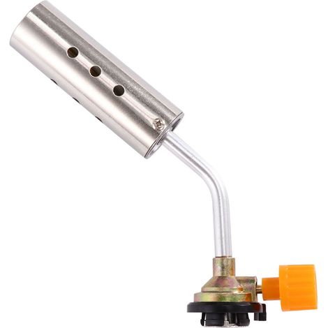 Torchette à Gaz - Torche de Cuisson Barbecue Camping Soudure Brasage Plomberie - 22 cm - Acier Inoxydable Aluminium Plastique - 1 Pièce (1/5)