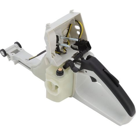 Replacement of the rear handle of the plastic fuel tank/gas tank for STIHL 044 MS440 (1/5)