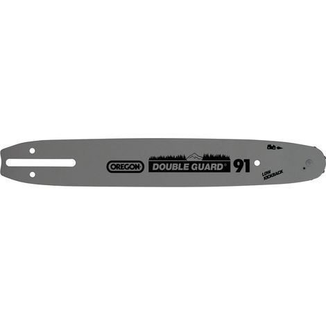 Guide OREGON 12 pouces pour tronçonneuse – Longueur de coupe 25 cm – Chaîne compatible 91PX045X – Pour bois dur et teck – Gt Elec