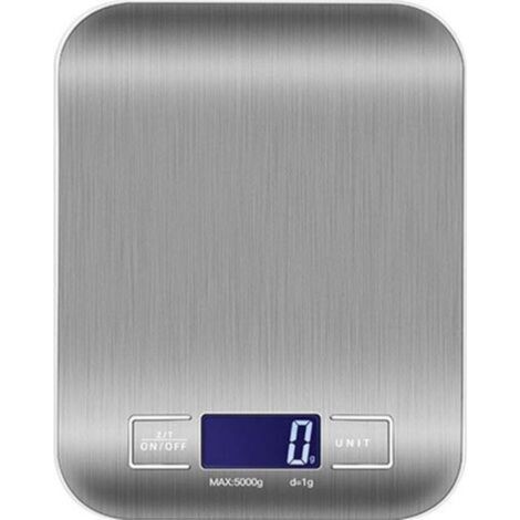 Balance électronique de cuisine commerciale 5kg/0.1G balance de cuisine multifonctionnelle en acier inoxydable cuisson domestique balance de cuisine électronique de haute précision