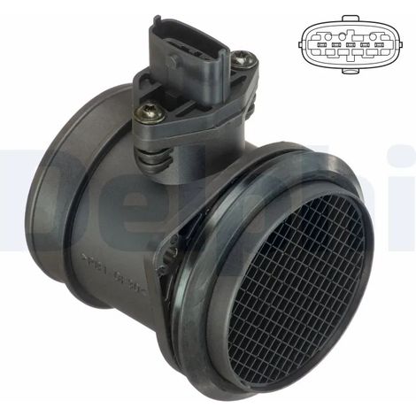 Débitmètre de masse d'air Delphi Technologies AF10411-12B1 FORD 1367827 31342364