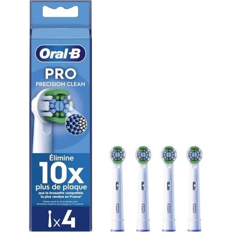 Oral-B Pro Precision Clean Bürstenköpfe für Zahnbürste, Packung mit 4 Stück