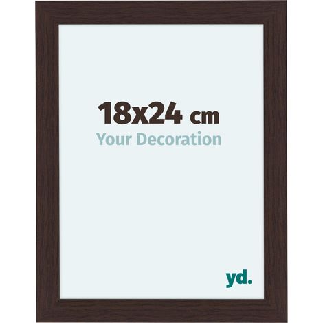 yd. - Cadre photo 18x24 - Chene Fonce - MDF - Como (1/5)