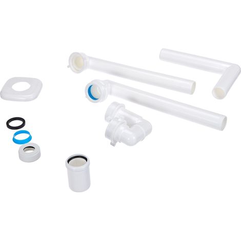 Idro Bric S0286 Scatola Sifone Salva Spazio con Lavabo 1"-1" 1/4 (1/3)