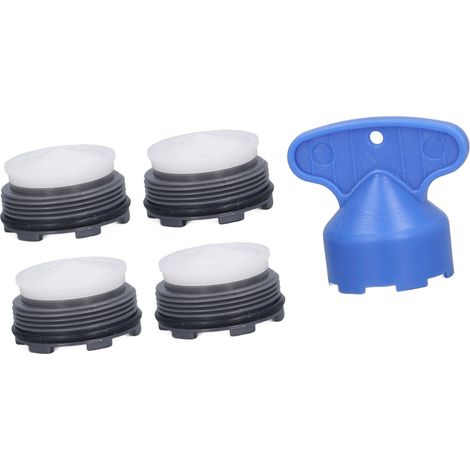Aérateurs de robinet insérés M24mm pièces rechange avec clé pour salle bains et cuisine filetage mâle (1/5)