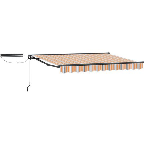 Store banne électrique rétractable 3 x 2,5 mètres (1/5)