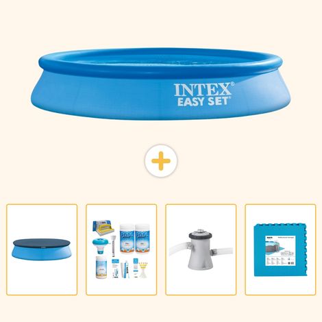 Intex Piscine Easy Set Ronde - 305x61 cm - 5-pièces SCB2 (1/5)