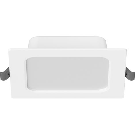 Mexen LDRR panneau de plafond encastré downlight LED 12 x 12 cm, 6W, Neutre - 4000K, 600 lm, blanc - L211-012-0640-20 (1/5)