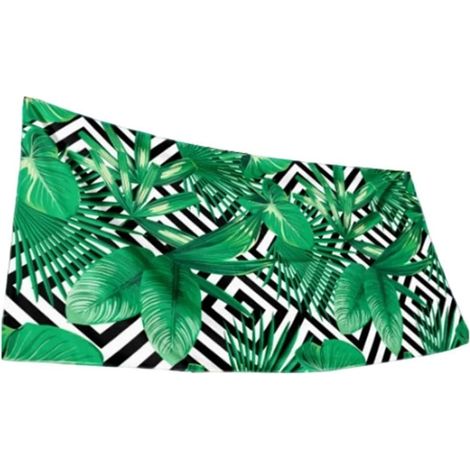 Serviette de plage en microfibre pour adultes à séchage rapide, serviette de natation en mélange de coton doux pour la plage, la piscine et l'extérieur, légère, taille L, 70 x 150 cm (1/5)