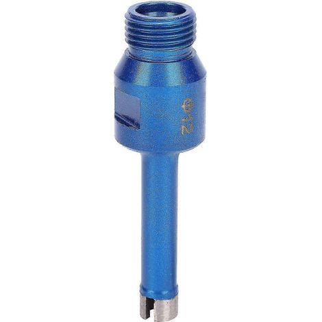 Foret diamanté 1/2 BSP pour scie cloche, coupe-carrelage, marbre, granit, quartz, pierre, quincaillerie, 12 mm (1/4)