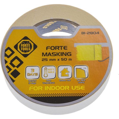 Klebeband forte tool standard 25 mm 50 meter