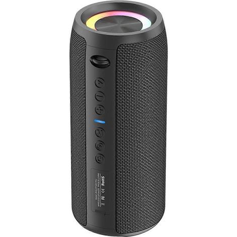 S51 Pro 40W Bluetooth-Lautsprecher für den Außenbereich mit schillernden Farblichtern, wasserdicht, langer Akkulaufzeit und Subwoofer-Sound. (1/5)