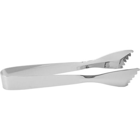 Steel Ice Tongs Kitchen Thicken Stainless Steel Prevents Slipping Sugar Food Tweezers for Home Kitchen Bar Ice Tongs Sugar Tongs Food Tweezers Kitchen Supplies (Miroir) (1/5)