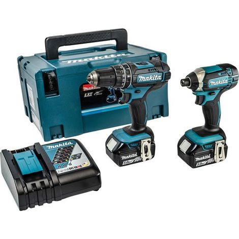 DLX2131TJ Twin Pack 18V 2 x 5.0Ah Li-ion - MAKDLX2131TJ