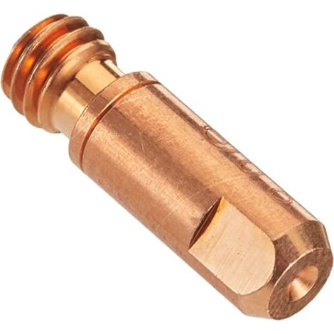 Tube de contact M6 8/10 CU CR ZR  pour torche robot - ABICOR BINZEL - 140.0044