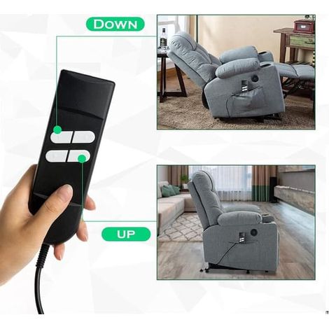 Telecomando elettrico per divano, telecomando a 5 pin e 4 pulsanti per poltrona. (1/3)