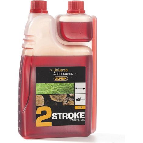 Alpina OLIO MISCELA 2 TEMPI SINTETICO CON DOSATORE Lt. 1 24.00 pz