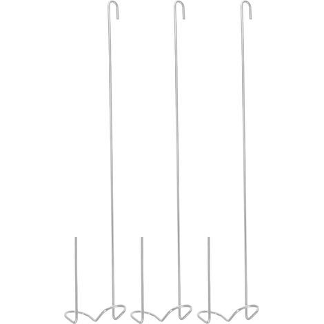 3 Stück Edelstahl Luftpflanzen Halter mit Stilvollem Design (1/5)