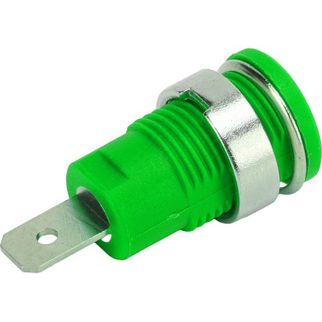 50Pcs Douille Banane 4mm Haute Intensité Décharge Longue Durée Transmission Optimale Accessoires Test Électrique Vert (1/5)