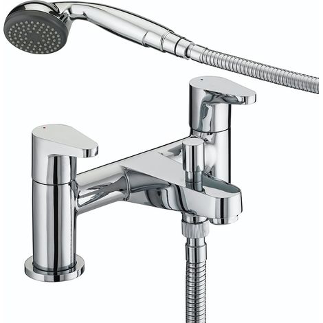 Bristan Quest Bath Shower Mixer Tap - Chrome Plated