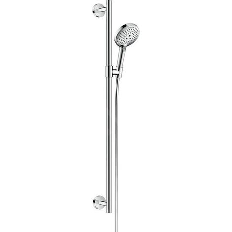 Ensemble de douche 120 3jet avec barre de douche 90 cm chromé Hansgrohe Raindance Select S (1/5)