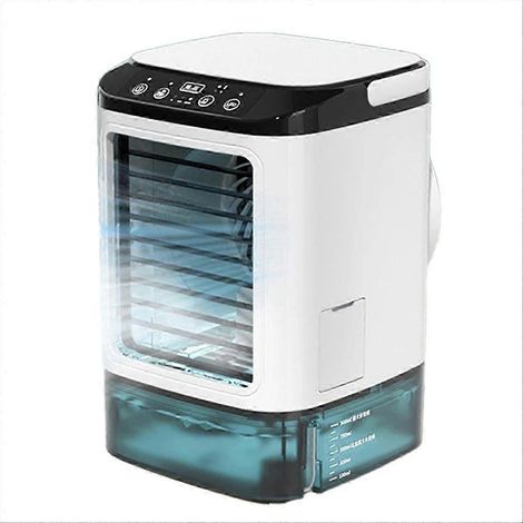 Climatiseur portable, ventilateur portable, double atomisation ultrasonique, silencieux, rafraîchisseur d'air (1/5)