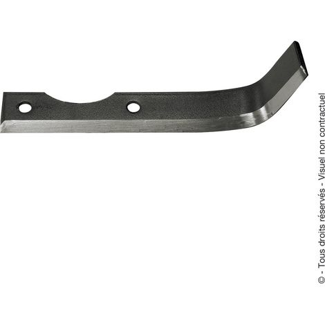 Couteau de fraise sarcleur adaptable gauche 190 mm Agria CSA190D