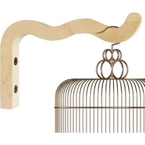 für Blumenkörbe Wandaufhängung aus Holz rustikale hängende