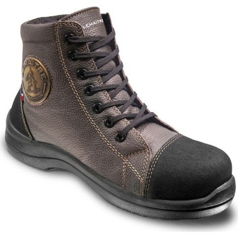 Zapatos de seguridad Liberty Alto Marrón S3 LEMAITRE 35 Marrón
