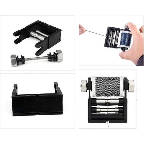 Gabarit de précision pour le service de cordes, en aluminium et ABS, pour une application de cordes lisse. (1/4)