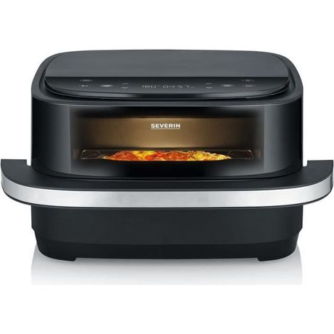 Friteuse sin aceite SEVERIN - Airfryer FR2464 - Capacidad 4L - 10 programas incluyendo función pizza - 2100W (1/5)