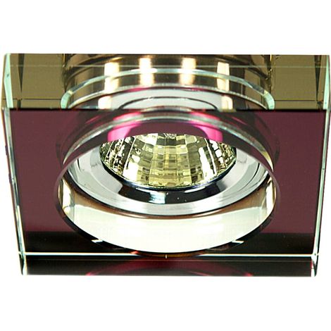 Lámpara de techo Candellux SS-16 2244344, de cristal, color morado. (1/2)
