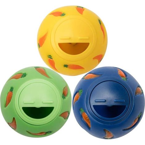 Traiter Ball, Ball Snack pour Les Petits Animaux (Petit, Jaune, Bleu &) (1/5)