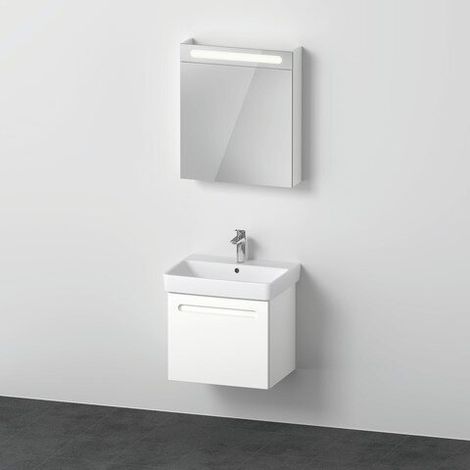 DURAVIT N10155R18180000 Meuble-lavabo avec miroir et armoire à miroir Du