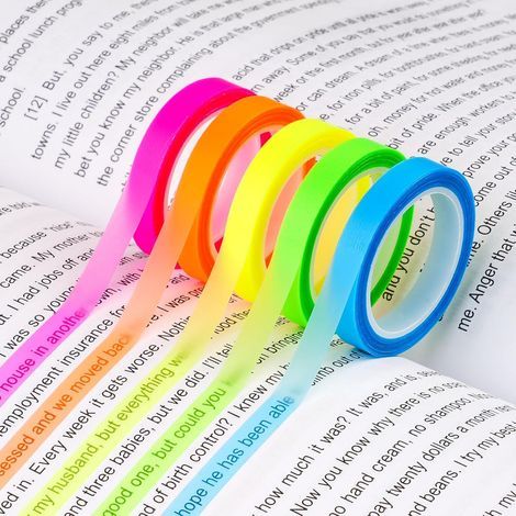 Étiquettes pour livres. notes adhésives transparentes. étiquettes pour notes (1/5)