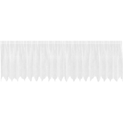 Rideaux avec des rideaux Blanc 500x100cm Polyester CFW68927 (1/5)