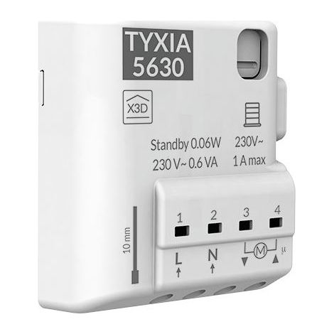 Récepteur micromodule radio pour volets roulants - 6351401 - Tyxia 5630 Delta Dore