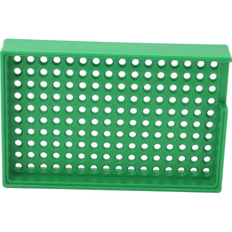 Plateau à vis PP trous fente 3.5-4.0mm 160 alvéoles rangement matériel atelier bacs fixation (1/5)