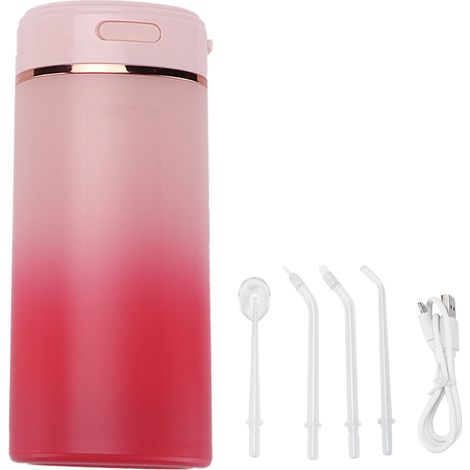 Irrigateur Dentaire électrique - 4 Modes Réglables - Réservoir 160ml Extensible - étanche IPX7 - Charge USB (1/5)