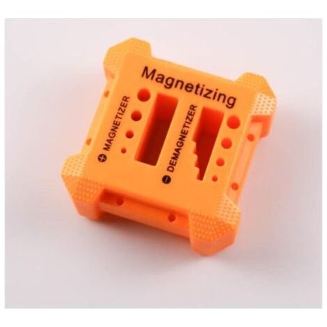 BUNTHAUS Démagnétiseur de précision Magnétiseur Outil magnétique pratique et portatif pour embouts de tournevis Embouts de vis (1/4)